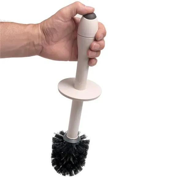 Toilet Brush with Dispenser - Natural, Rattan alternate view