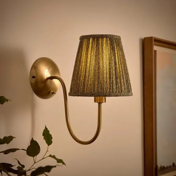 Adie Wall Light - Antique Brass alternate view
