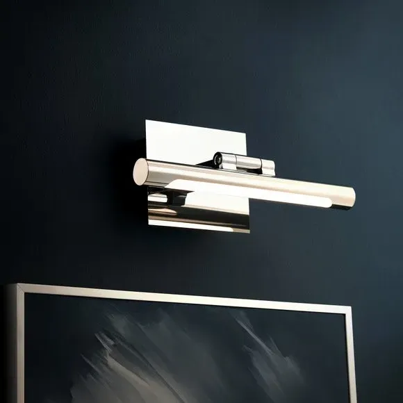 Argente Adjustable LED Picture Wall Light - Silver alternate view