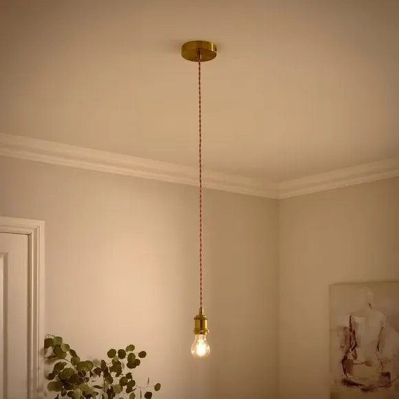 Charlie Adjustable Pendant Light Cable - Pink alternate view
