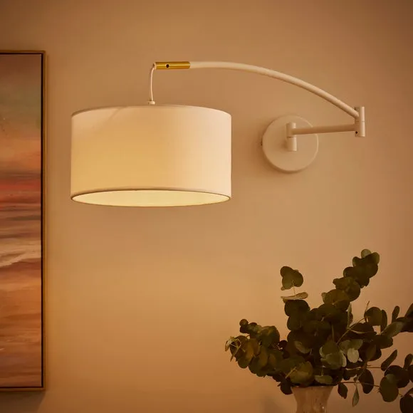 Arc Adjustable Wall Light - White alternate view
