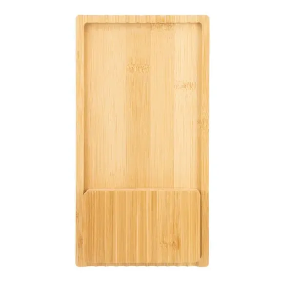 Soap Dish Caddy Set - Natural, Bamboo alternate view