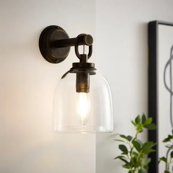 Alba Industrial Wall Light - Clear product