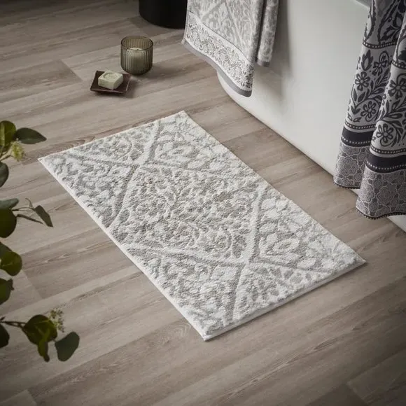 Amalfa Tile Bath Mat - Grey product
