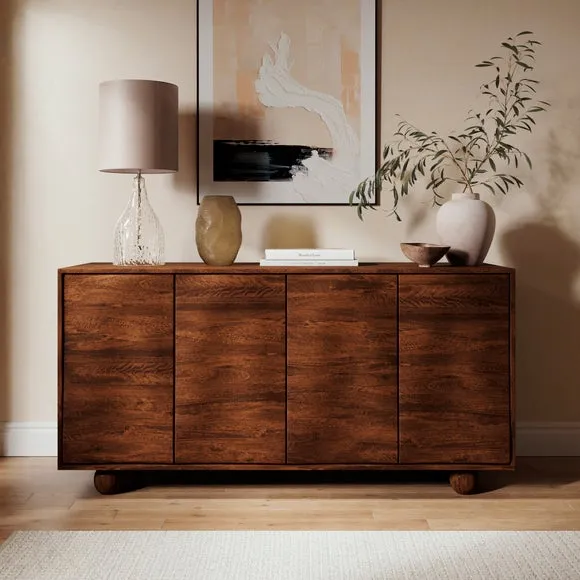 Artha Extra Wide Sideboard - Dark, Mango Wood product