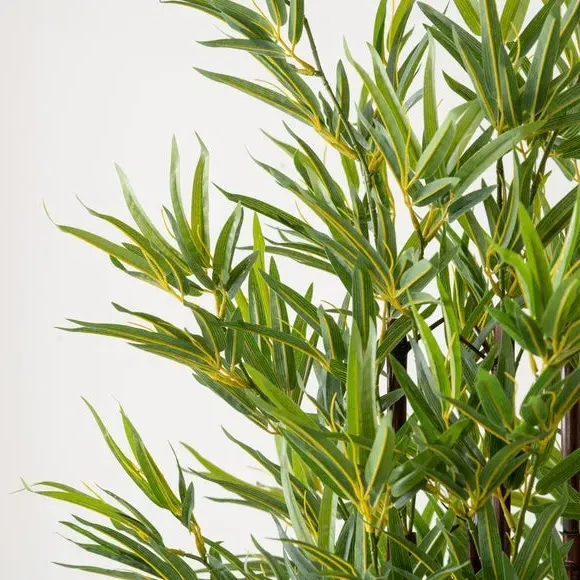 Artificial Bamboo Tree with Pot - Green alternate view