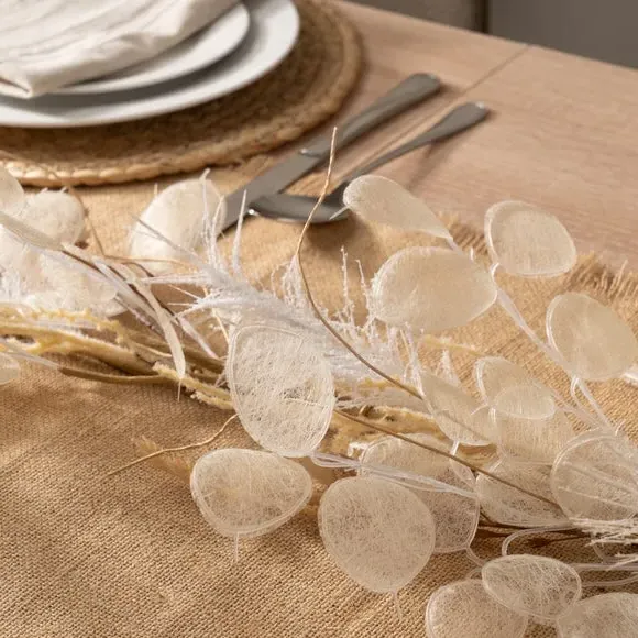 Artificial Eucalyptus Garland - Cream alternate view