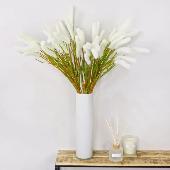 Artificial Foxtail Grass Spray - Cream alternate view