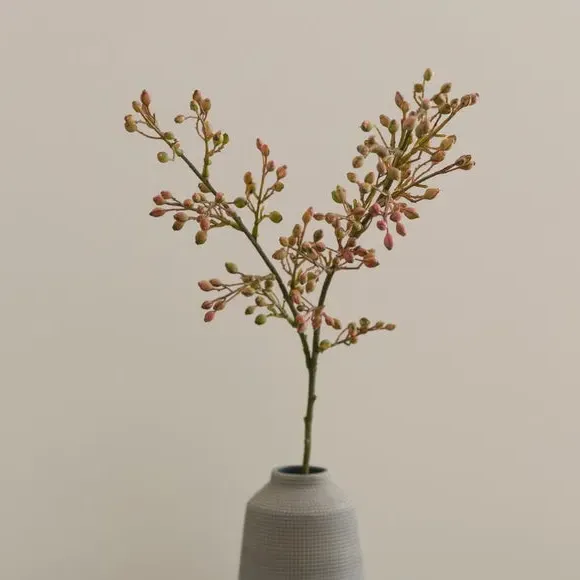 Artificial Berry Stem - Green alternate view