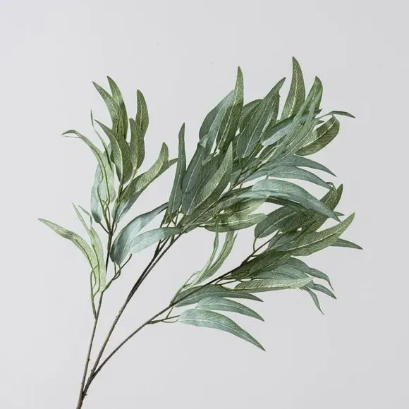 Artificial Olive Tree Branch - Green alternate view