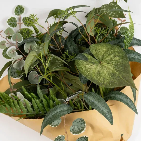 Trailing Foliage Bouquet - Green, Artificial alternate view
