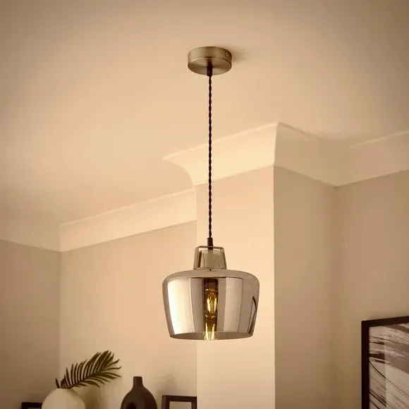 Auburn Adjustable Ceiling Light - Chrome, Metal alternate view