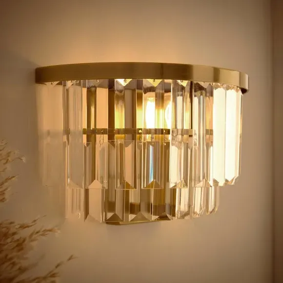 Audra Wall Light - Antique Brass alternate view