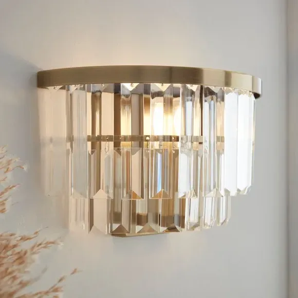 Audra Wall Light - Antique Brass product
