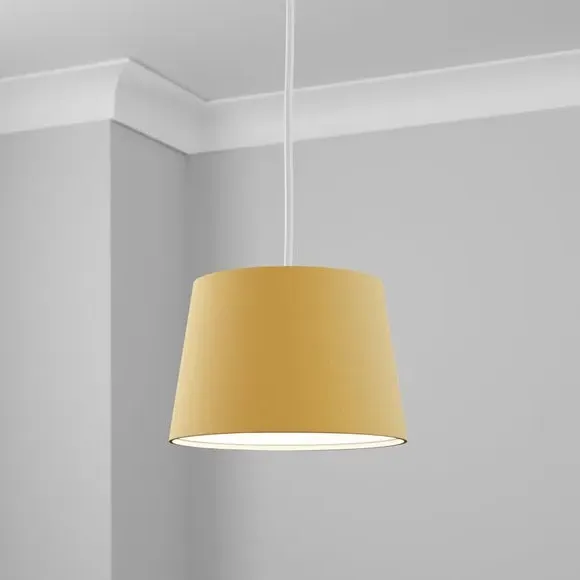 Ava Tapered Lamp Shade - Ochre, Poly-Cotton product
