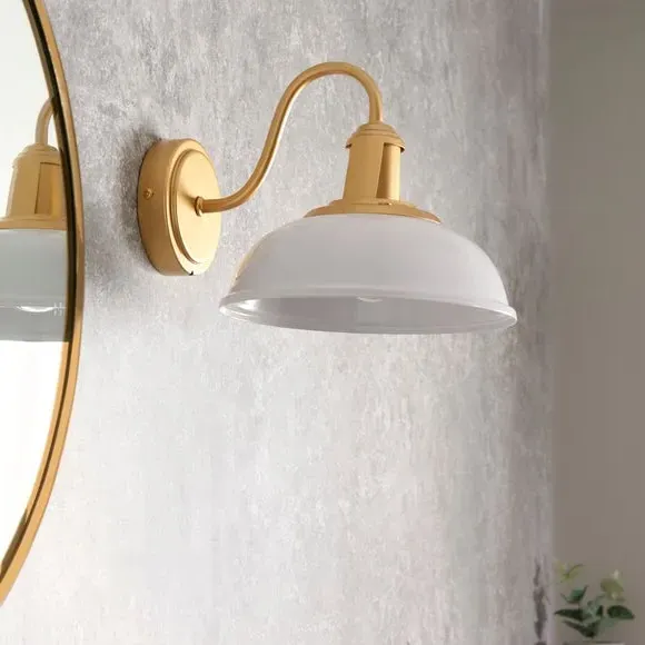 Oraya Dimmable Bathroom Wall Light - White alternate view