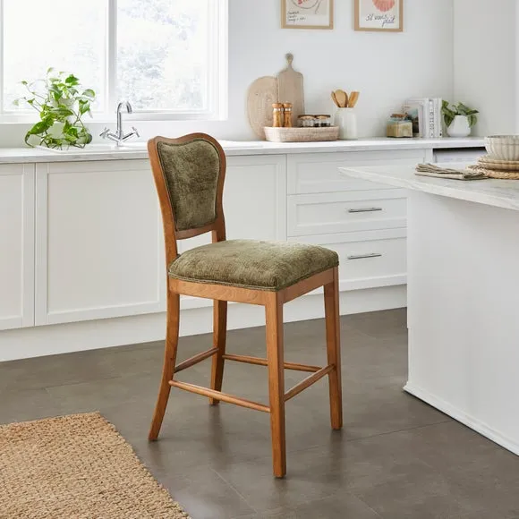 Betty Counter Height Bar Stool - Sage, Chenille product