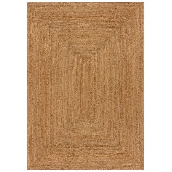 Blair Handmade Area Rug - Natural, Jute by Dunelm, image 2