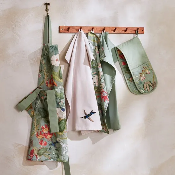 Double Oven Glove Botanical Birds - Multicolor alternate view
