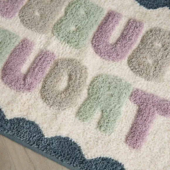 Bubble Trouble Bath Mat - Multicolor, Cotton alternate view