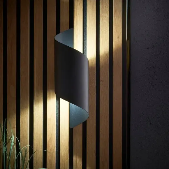 Caden Twist 2 Light Wall Light - Black product