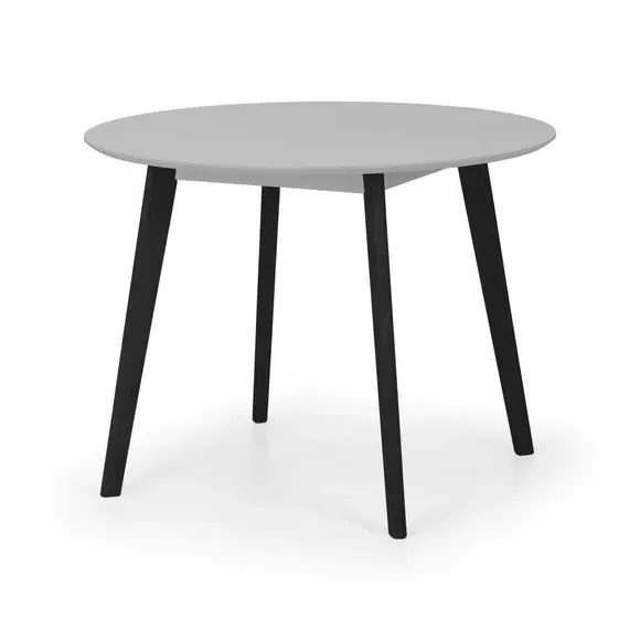 Round Dining Table - Grey, MDF alternate view
