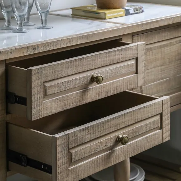 Arvika Compact Sideboard - Natural, Pine alternate view