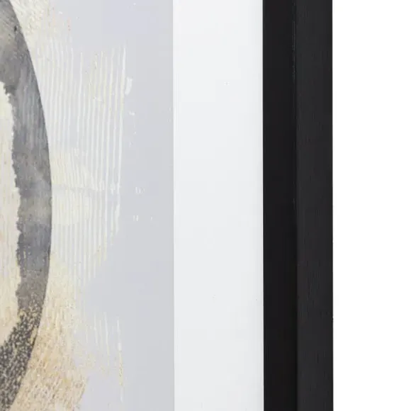 Set of 2 Framed Prints Abstract - Black by Dunelm, image 3