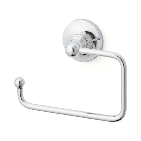 Toilet Roll Holder - Silver, Chrome by Dunelm, image 3