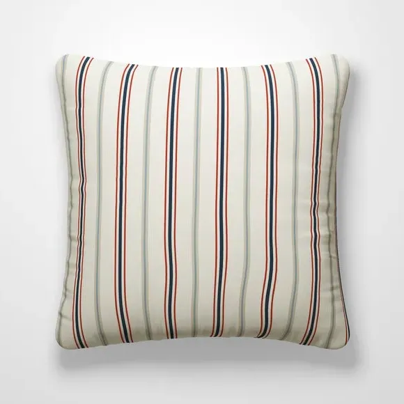 Salcombe Stripe Cushion Cover - Multicoloured, Cotton alternate view