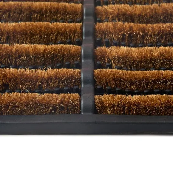Coir Boot Scraper Doormat - Natural alternate view