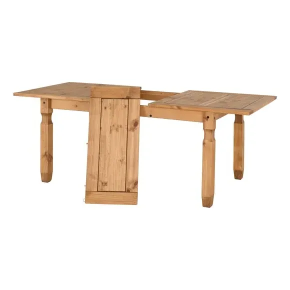 Corona Rectangular Extendable Dining Table 6-8 Seater - Natural, Pine alternate view