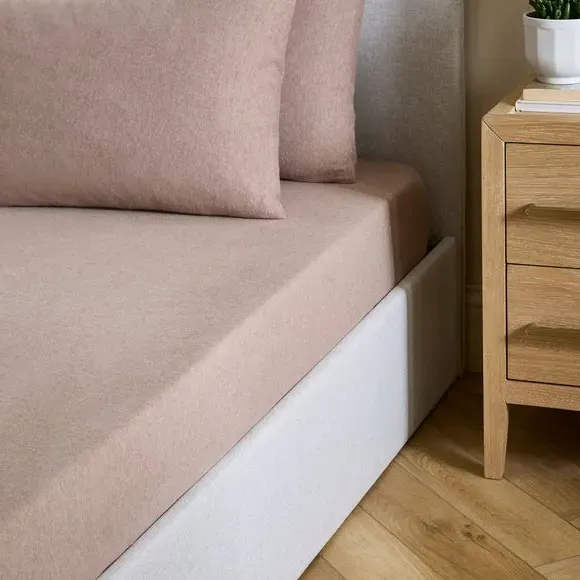 Cotton Jersey Fitted Sheet - Mocha, Cotton product