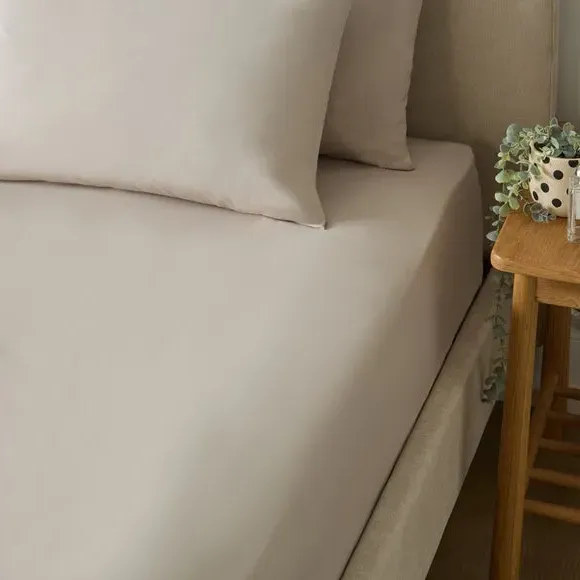 Cotton Rich Fitted Sheet - Natural product