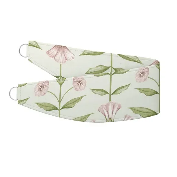 Curtain Tieback Botanical Design - Sage, Cotton alternate view