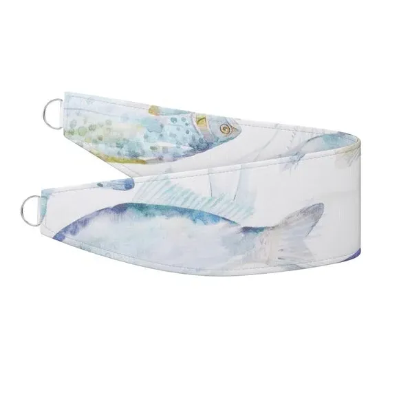 Curtain Tieback - Cobalt, Coastal Design alternate view