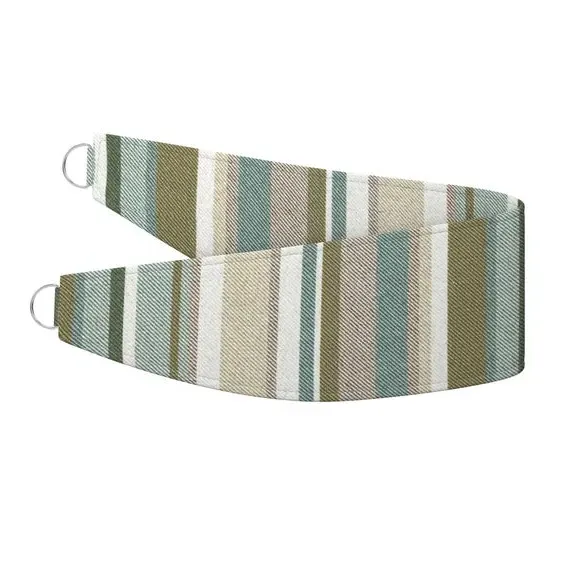 Curtain Tieback Fire Retardant - Jade, Fabric alternate view