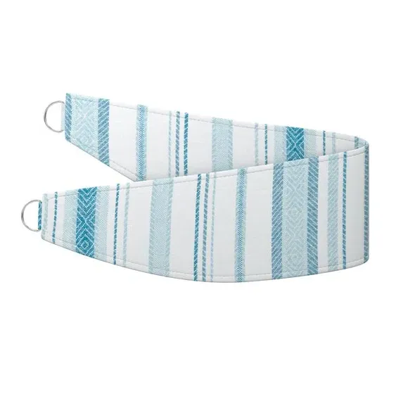 Shore Stripe Fire Retardant Curtain Tieback - Polyester alternate view