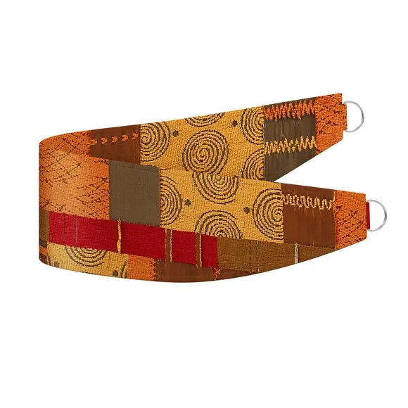 Curtain Tieback - Prague Terracotta, Chenille alternate view
