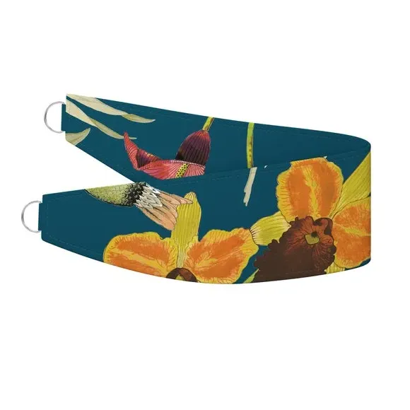 Curtain Tieback - Teal, Velvet alternate view