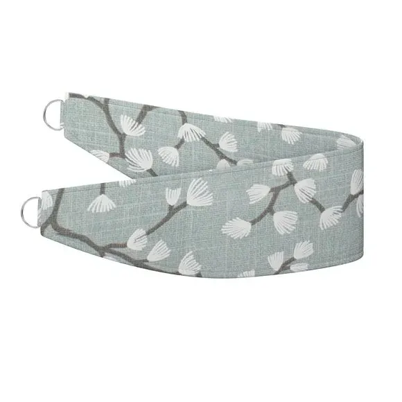 Curtain Tieback with Branch Design - Seafoam alternate view