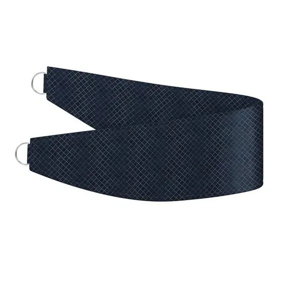 Curtain Tieback with Plain Edge - Navy alternate view