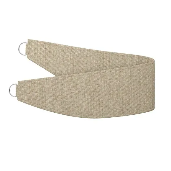 Curtain Tieback with Textured Design - Snow alternate view