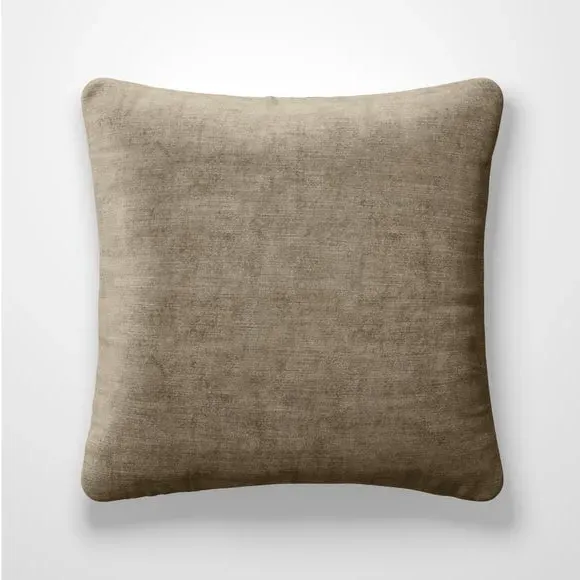 Velvet Made to Order Cushion Cover - Dove by Dunelm, image 2