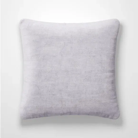 Velvet Made to Order Cushion Cover - White by Dunelm, image 2