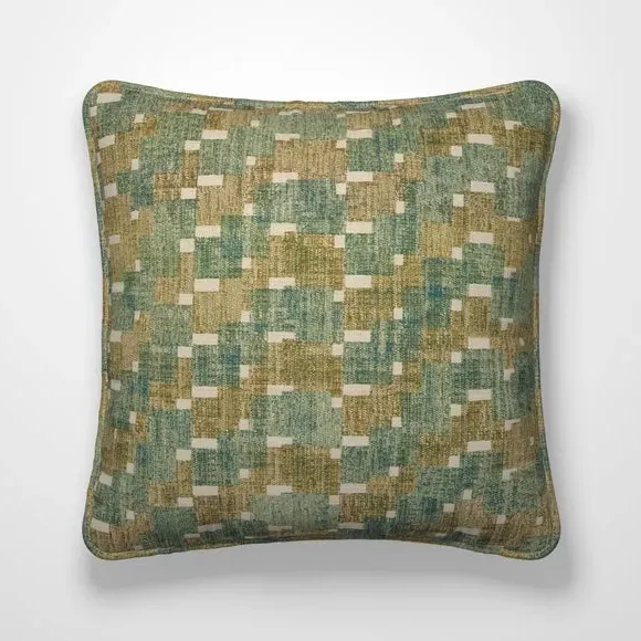 Cushion Cover with Abstract Pattern - Leaf alternate view
