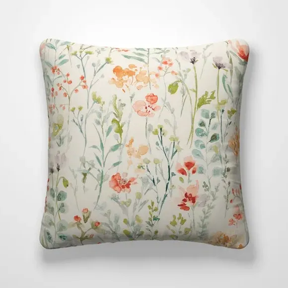 Cushion Cover with Piped Edge - Clementine alternate view