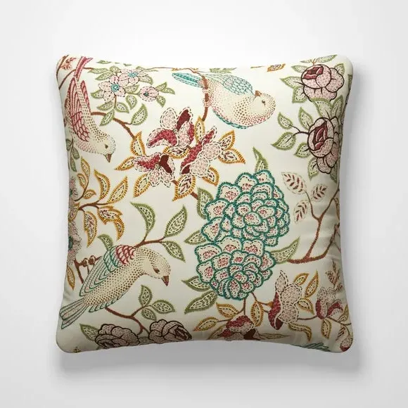 Cushion Cover with Piped Edge - Fern, Fabric alternate view