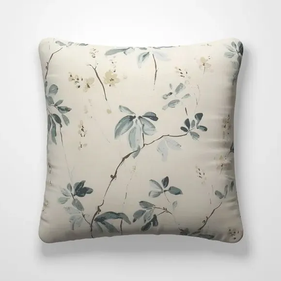 Cushion Cover with Piped Edge - Teal alternate view