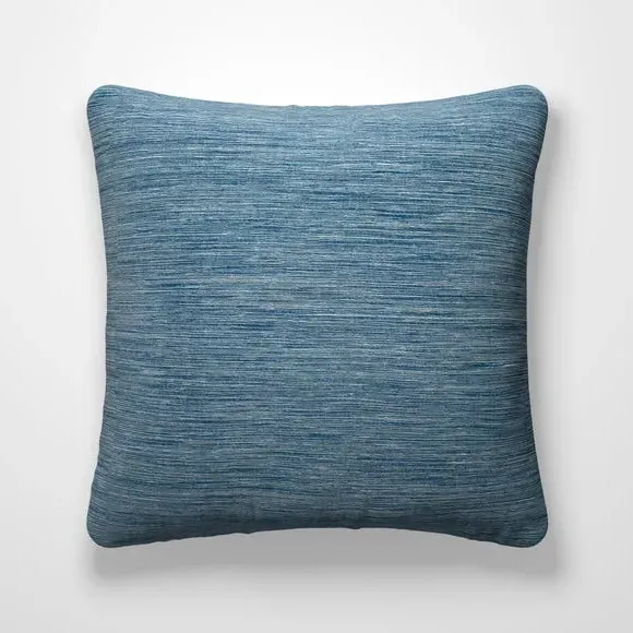 Custom Cushion Cover - Azure, Textured Fabric alternate view